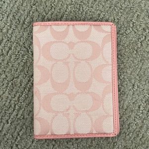 Coach passport holder